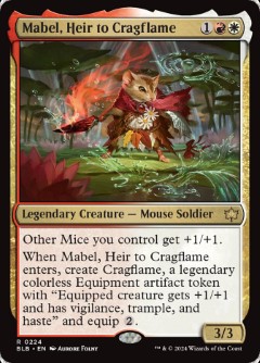 Mabel, Heir to Cragflame Bloomburrow